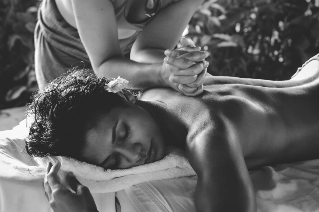 Luxury spa in Seminyak treatment suite by Lumi Massage Bali